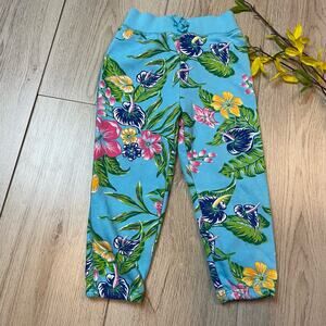 Girls Ralph Lauren Tropical Print Pants 24 months